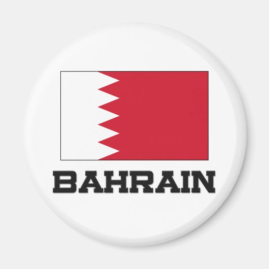 Aimant Drapeau de Bahreïn (Devant)