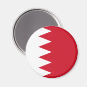Aimant Drapeau de Bahreïn (Recto/Verso)