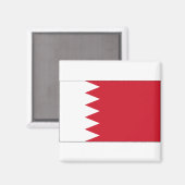 Aimant Drapeau de Bahreïn (Recto/Verso)