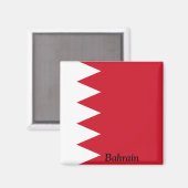 Aimant Drapeau de Bahreïn (Recto/Verso)