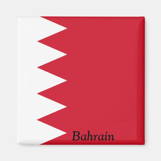 Aimant Drapeau de Bahreïn (Devant)