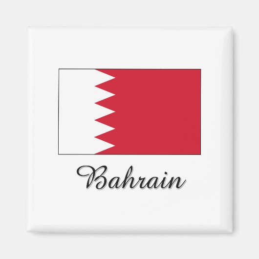 Aimant Drapeau de Bahreïn (Devant)