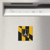 Aimant Drapeau de Baltimore (Maryland, États-Unis) (In Situ (Lave-vaisselle))