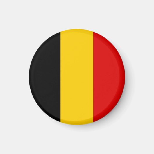 Aimant Drapeau de Belgique (Devant)