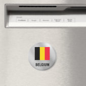 Aimant Drapeau de Belgique (In Situ (Lave-vaisselle))