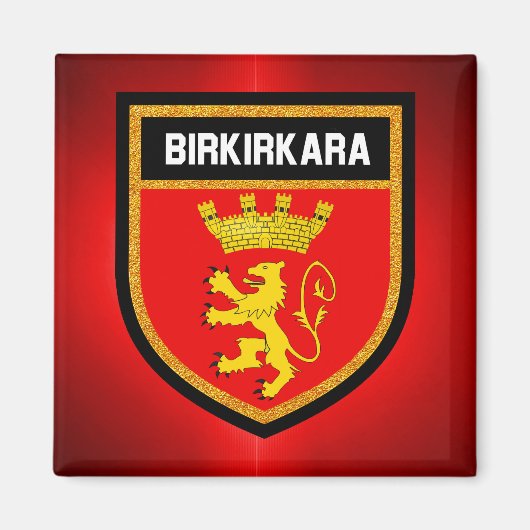 Aimant Drapeau de Birkirkara (Devant)
