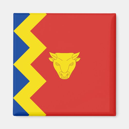 Aimant Drapeau de Birmingham (Devant)