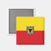Aimant Drapeau de Bogotá (capitale colombienne) (Recto/Verso)
