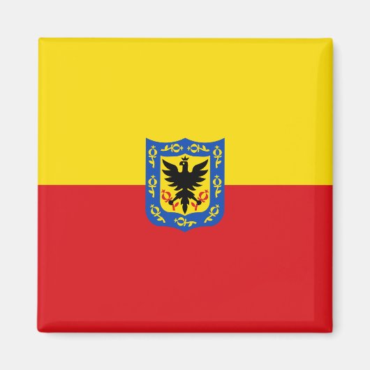 Aimant Drapeau de Bogotá (capitale colombienne) (Devant)