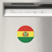 Aimant Drapeau de Bolivie (In Situ (Lave-vaisselle))