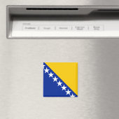 Aimant Drapeau de Bosnie-Herzégovine (In Situ (Lave-vaisselle))