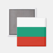 Aimant Drapeau de Bulgarie (Recto/Verso)