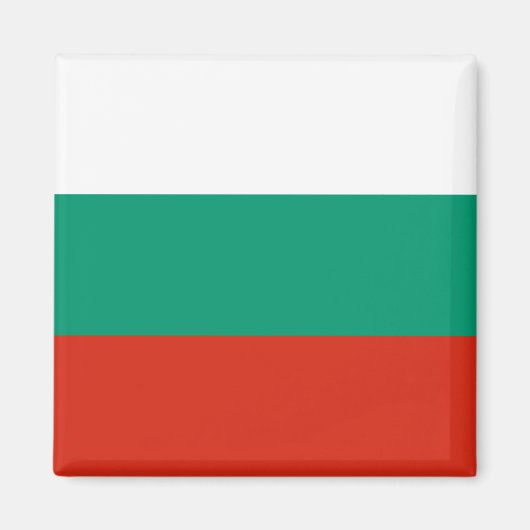 Aimant Drapeau de Bulgarie (Devant)