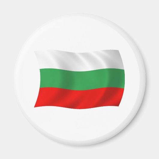 Aimant Drapeau de Bulgarie (Devant)