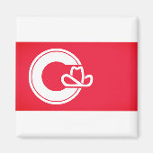 Aimant Drapeau de Calgary, CANADA (Devant)