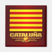 Aimant Drapeau de Catalogne (Devant)