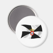 Aimant Drapeau de Ceuta (Recto/Verso)