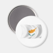 Aimant Drapeau de Chypre (Recto/Verso)