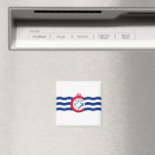 Aimant Drapeau de Cincinnati (Ohio) (In Situ (Lave-vaisselle))