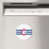 Aimant Drapeau de Cincinnati (Ohio) (In Situ (Lave-vaisselle))