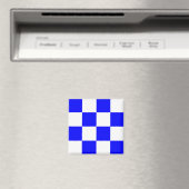 Aimant Drapeau de code de signaux "N" (novembre) (In Situ (Lave-vaisselle))