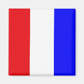 Aimant Drapeau de code de signaux "T" (Tango) (Devant)