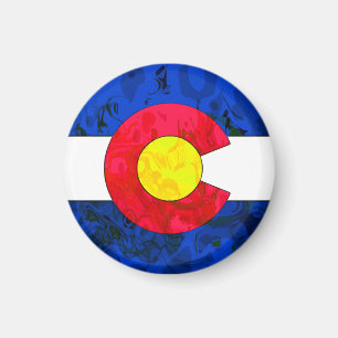 AIMANT DRAPEAU DE COLORADO