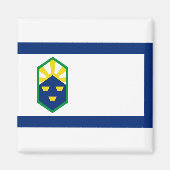 Aimant Drapeau de Colorado Springs, Colorado (Devant)