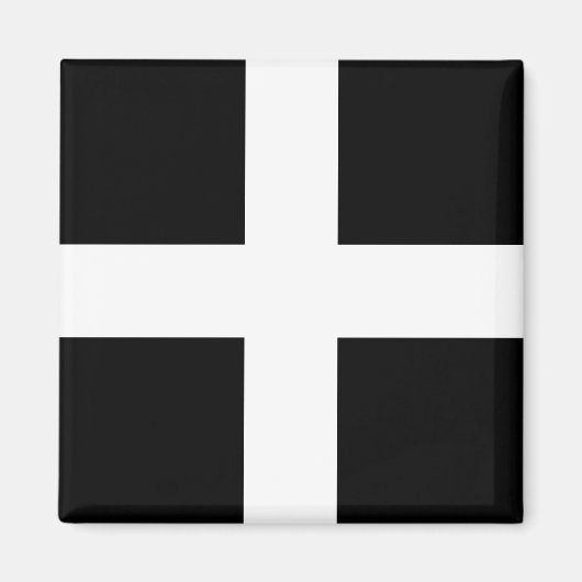 Aimant Drapeau de Cornouailles (Cornwall) (Comté d'Anglet (Devant)