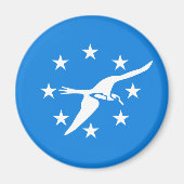 Aimant Drapeau de Corpus Christi, Texas (Devant)