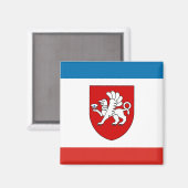 Aimant Drapeau de Crimée (Recto/Verso)
