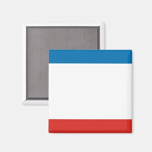 Aimant Drapeau de Crimée (Recto/Verso)