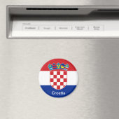 Aimant Drapeau de Croatie (In Situ (Lave-vaisselle))