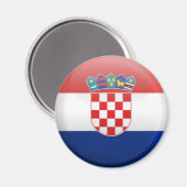 Aimant Drapeau de Croatie (Recto/Verso)