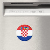Aimant Drapeau de Croatie (In Situ (Lave-vaisselle))