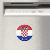Aimant Drapeau de Croatie (In Situ (Lave-vaisselle))