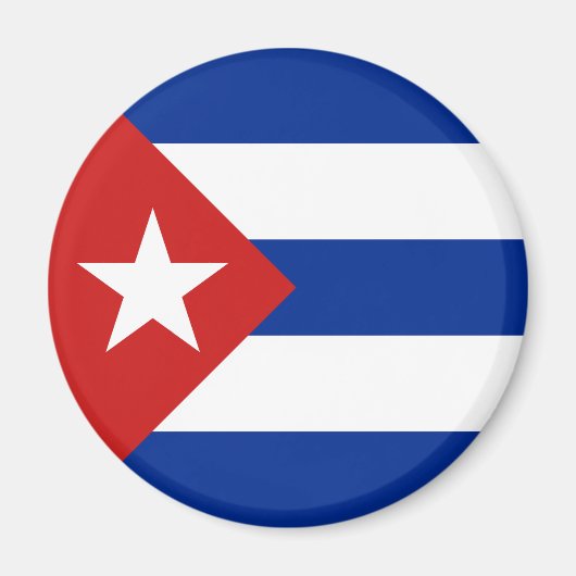 Aimant Drapeau de Cuba (Devant)