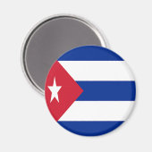Aimant Drapeau de Cuba (Recto/Verso)