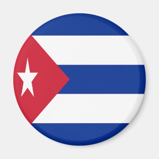 Aimant Drapeau de Cuba (Devant)