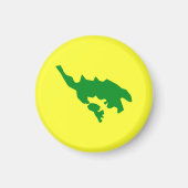 Aimant Drapeau de Culebra, Porto Rico (Devant)