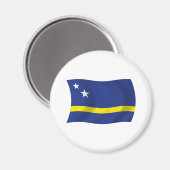 Aimant Drapeau de Curaçao (Recto/Verso)