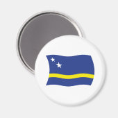 Aimant Drapeau de Curaçao (Recto/Verso)