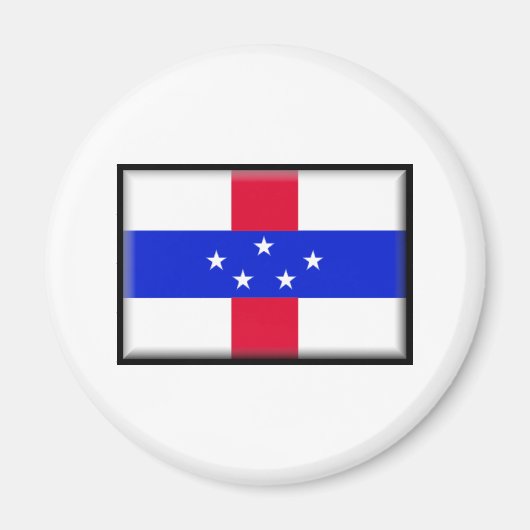 Aimant Drapeau de Curaçao (Devant)