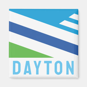 Aimant Drapeau de Dayton, Ohio (2021)