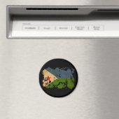 Aimant Drapeau de Djibouti (In Situ (Lave-vaisselle))