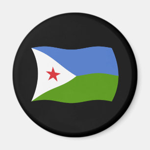 Aimant Drapeau de Djibouti