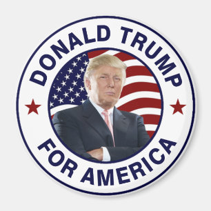 Aimant Drapeau de Donald Trump USA