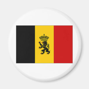 Aimant Drapeau de drapeau de gouvernement de la Belgique