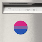 Aimant Drapeau de fierté bisexuel (In Situ (Lave-vaisselle))