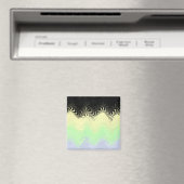 Aimant Drapeau de fierté Cassgenre Abstrait Marbré Ondulé (In Situ (Lave-vaisselle))